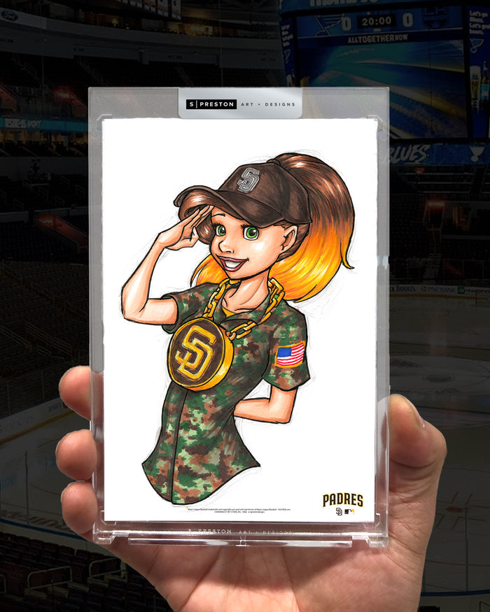 WinS® Padres Konni Mackenzie Limited Edition Art Slab