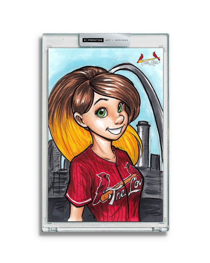 WinS® St. Louis Cardinals City Connect - Konni Mackenzie Art Slab
