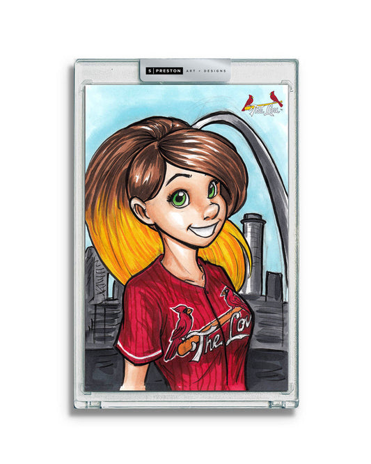 WinS® St. Louis Cardinals City Connect - Konni Mackenzie Art Slab