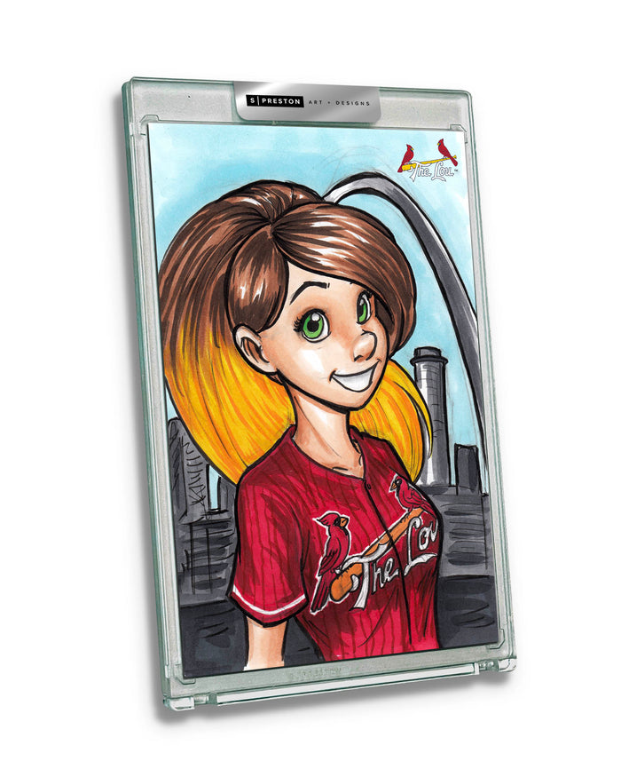 WinS® St. Louis Cardinals City Connect - Konni Mackenzie Art Slab