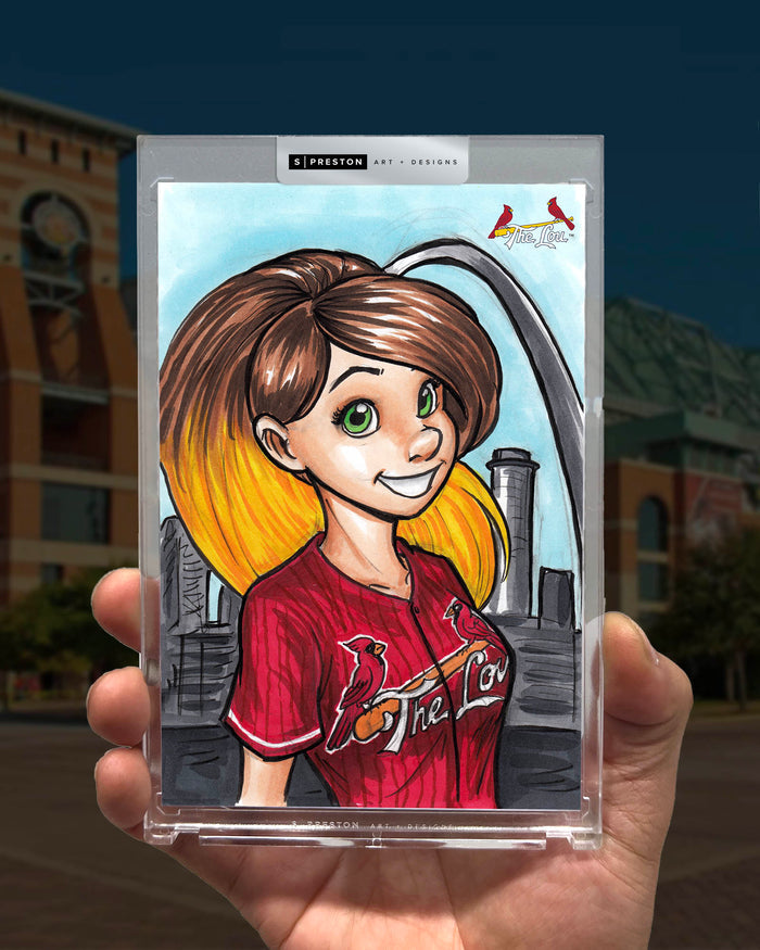 WinS® St. Louis Cardinals City Connect - Konni Mackenzie Art Slab