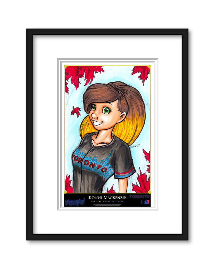 WinS® Toronto Blue Jays City Connect - Konni Mackenzie Poster Print