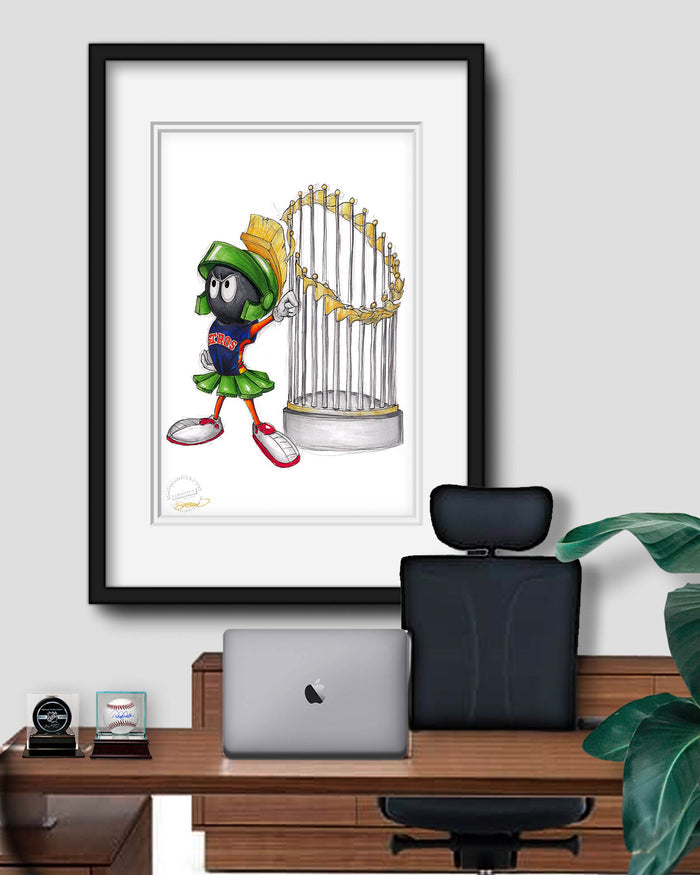 World Series Marvin The Martian 2022 Limited Edition Art Print