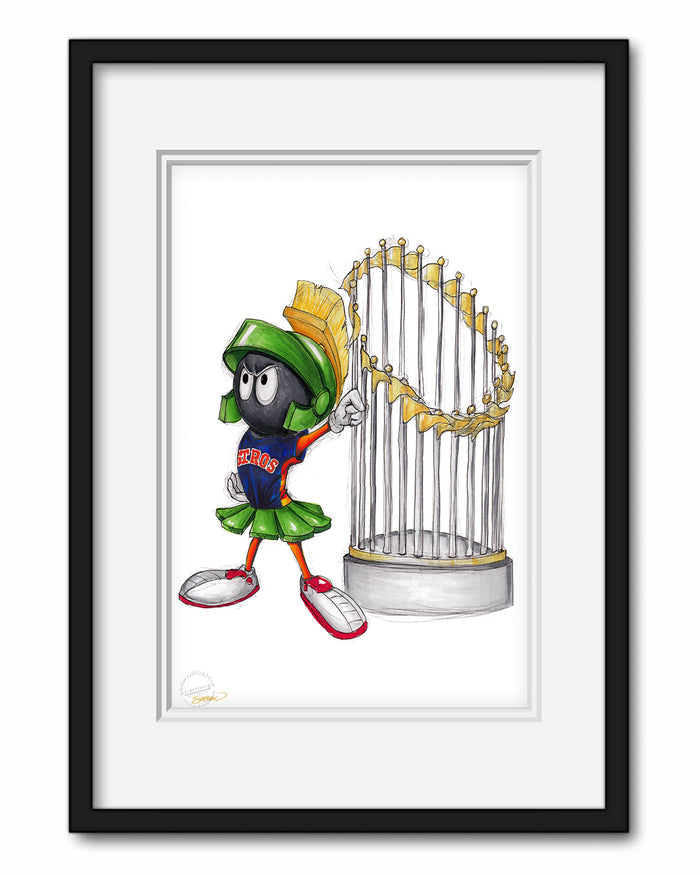 World Series Marvin The Martian 2022 Limited Edition Art Print