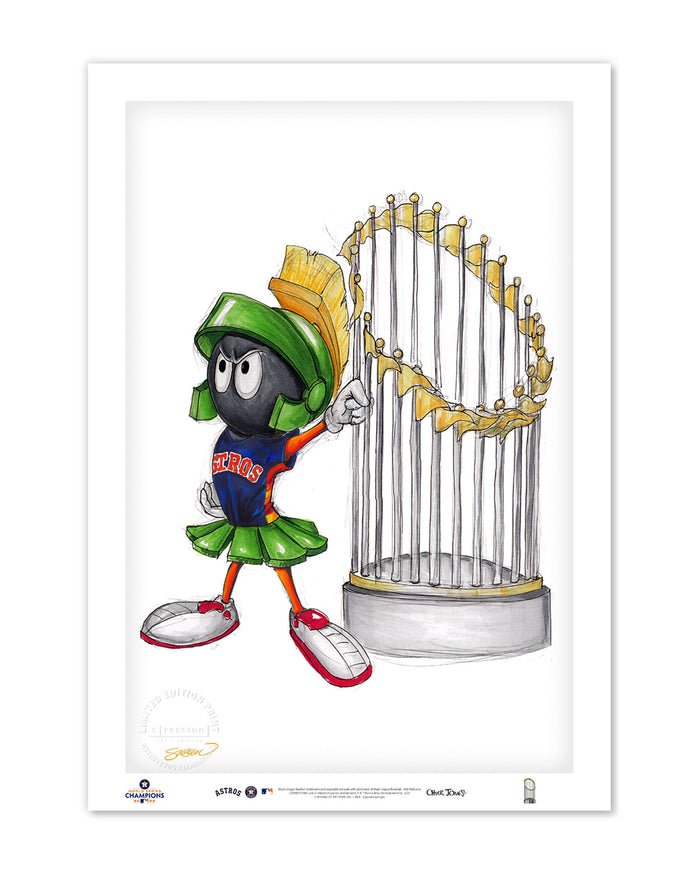 World Series Marvin The Martian 2022 Limited Edition Art Print