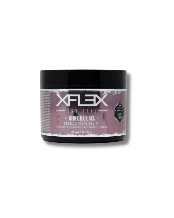 Xflex rebel Extra Strong Gel - Tenuta Impeccabile e Brillantezza a Lunga Durata 500ml