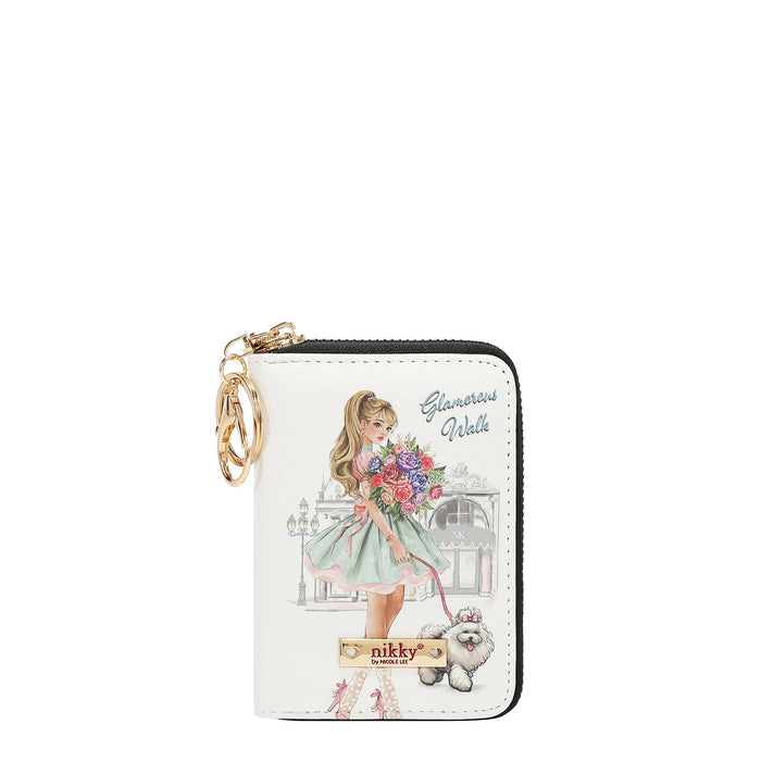 ZIP ACCORDION CARD HOLDER