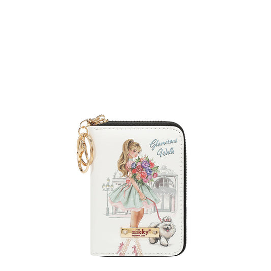 ZIP ACCORDION CARD HOLDER