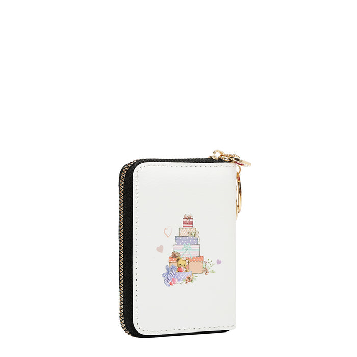 ZIP ACCORDION CARD HOLDER