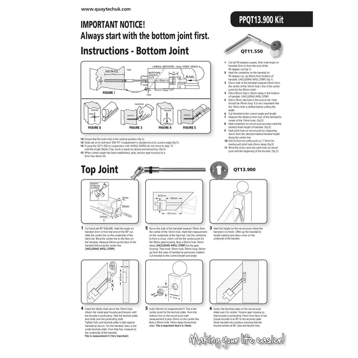 Zipbolt Angled Slipfix 13.900